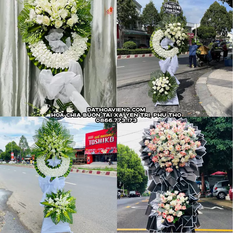 Đặt Hoa Tang Lễ tại Xã Yên Trị, Phú Thọ