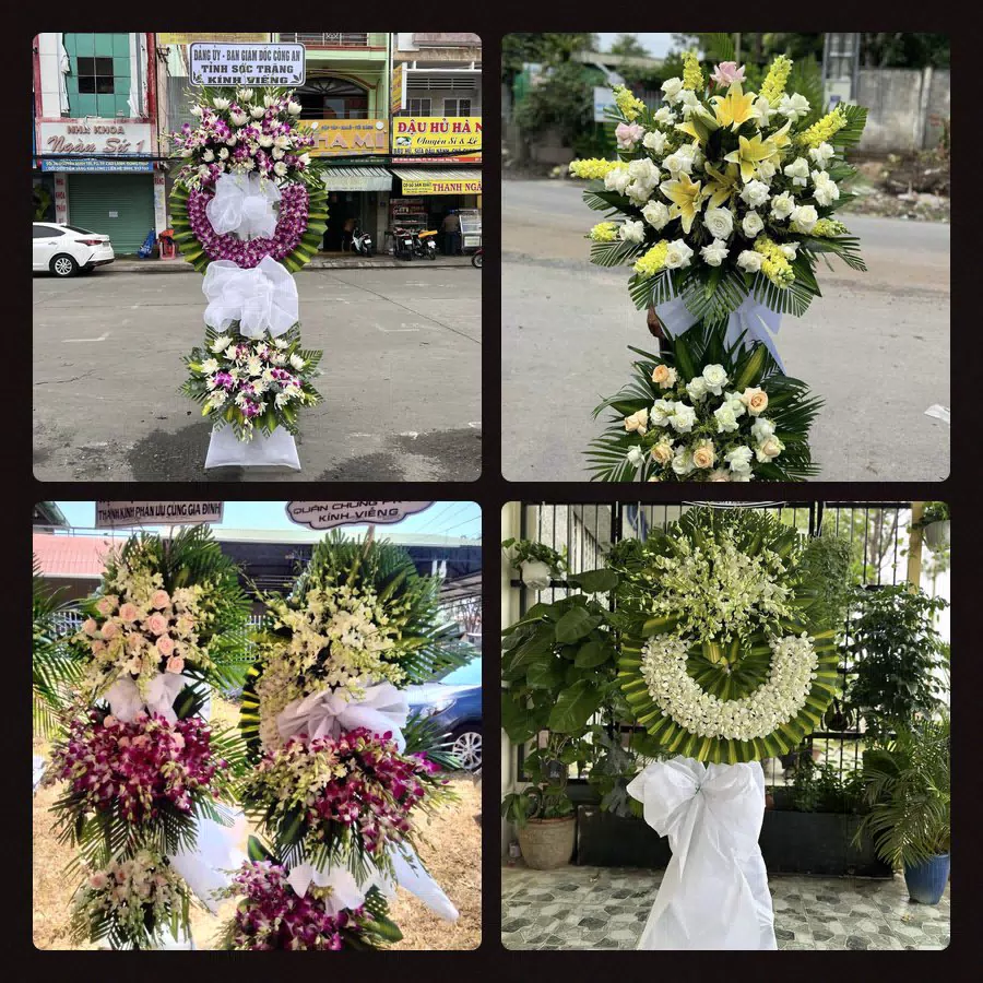 Đặt Vòng Hoa Chia Buồn tại Phường Bình Thới, TP.HCM
