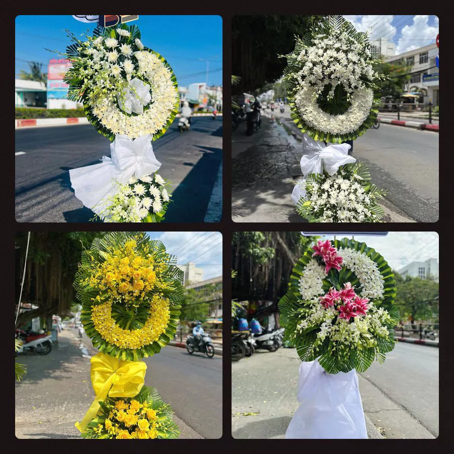 Đặt Vòng Hoa Chia Buồn tại Quận 4, TP.HCM