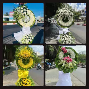 Đặt Vòng Hoa Chia Buồn tại Quận 4, TP.HCM