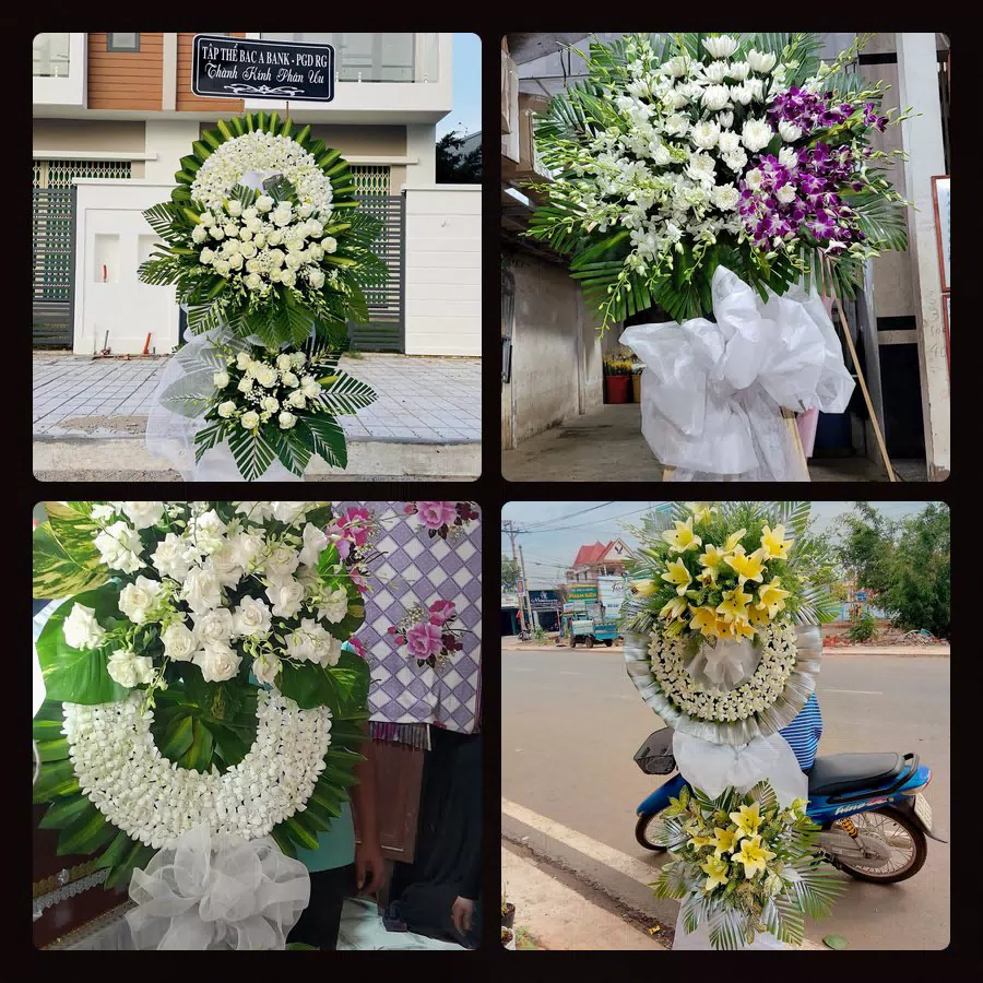 Đặt Vòng Hoa Chia Buồn tại Quận Bình Thạnh, TP.HCM