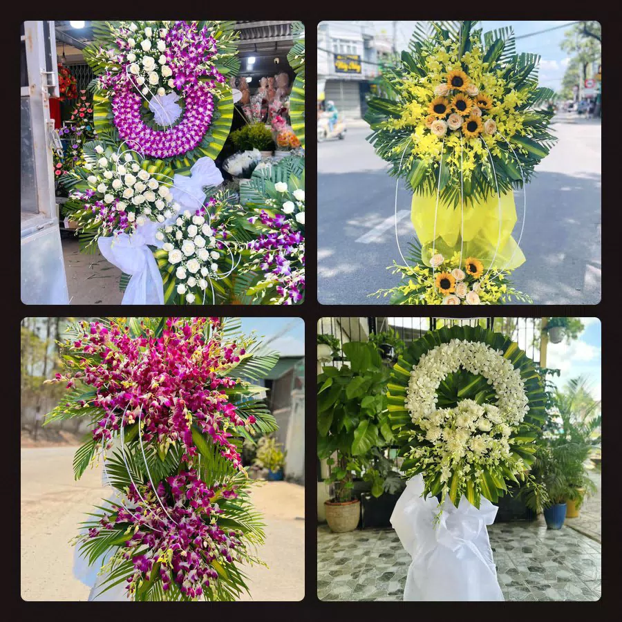 Đặt Vòng Hoa Chia Buồn tại Tân Khai, Huyện Hớn Quản
