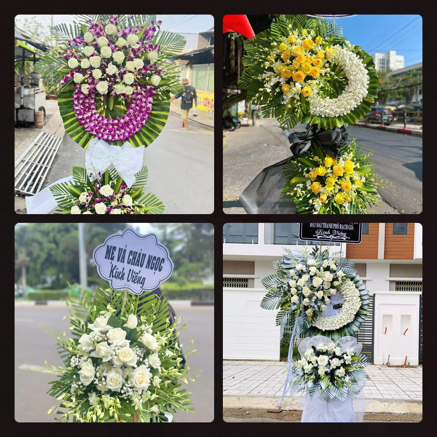 Đặt Vòng Hoa Chia Buồn tại Xã Giao Hoà, Ninh Bình