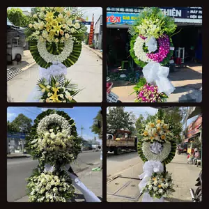 Đặt Vòng Hoa Chia Buồn tại Xã Hiệp Hoà, Bắc Ninh