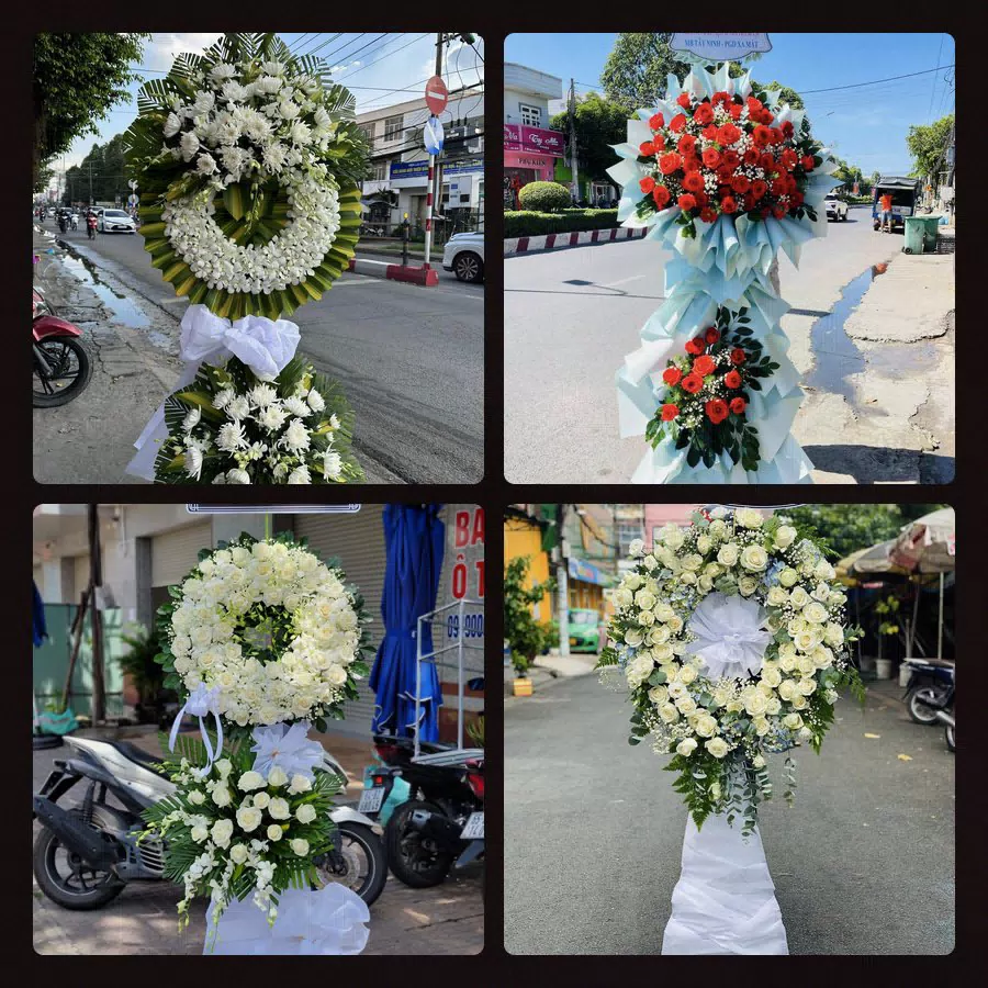 Đặt Vòng Hoa Đám Tang tại Bình Minh, Vĩnh Long