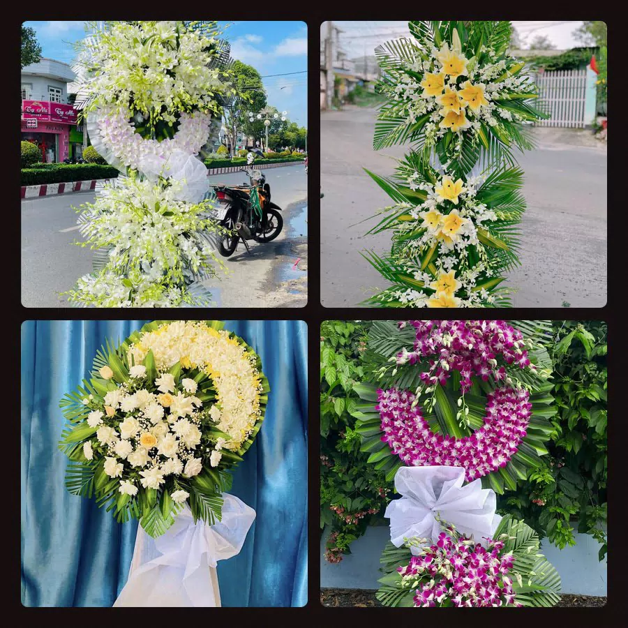 Đặt Vòng Hoa Đám Tang tại Mỹ Luông, Huyện Chợ Mới