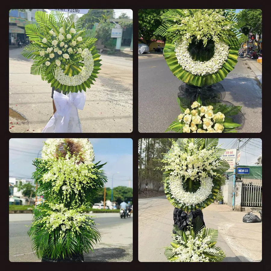Đặt Vòng Hoa Đám Tang tại Phường Phú Định, TP.HCM