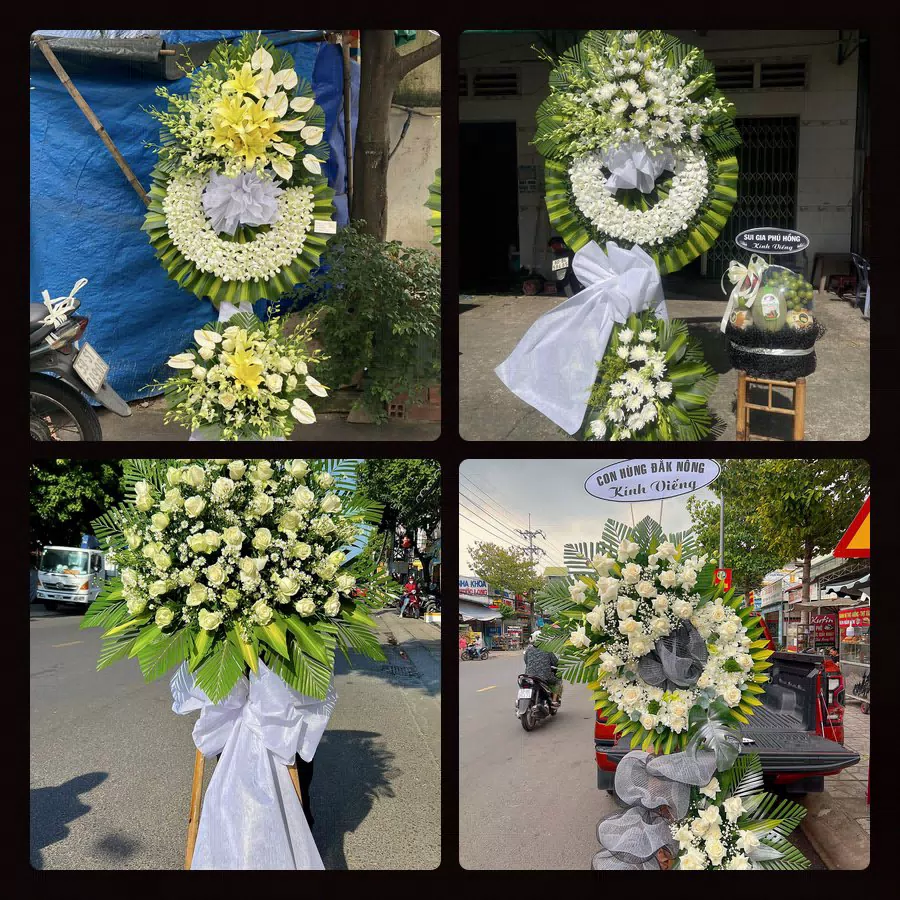 Đặt Vòng Hoa Đám Tang tại Phường Thuận Thành, Bắc Ninh