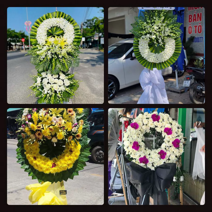 Đặt Vòng Hoa Đám Tang tại Quận Ô Môn, Cần Thơ