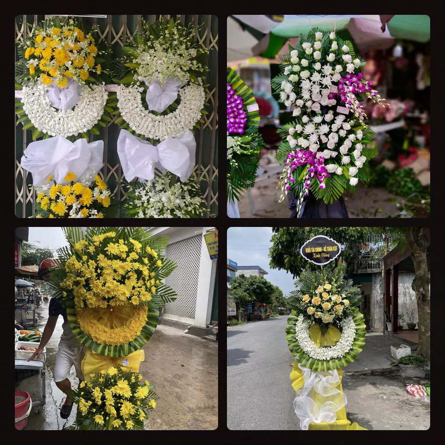 Đặt Vòng Hoa Đám Tang tại Quang Minh, Huyện Mê Linh