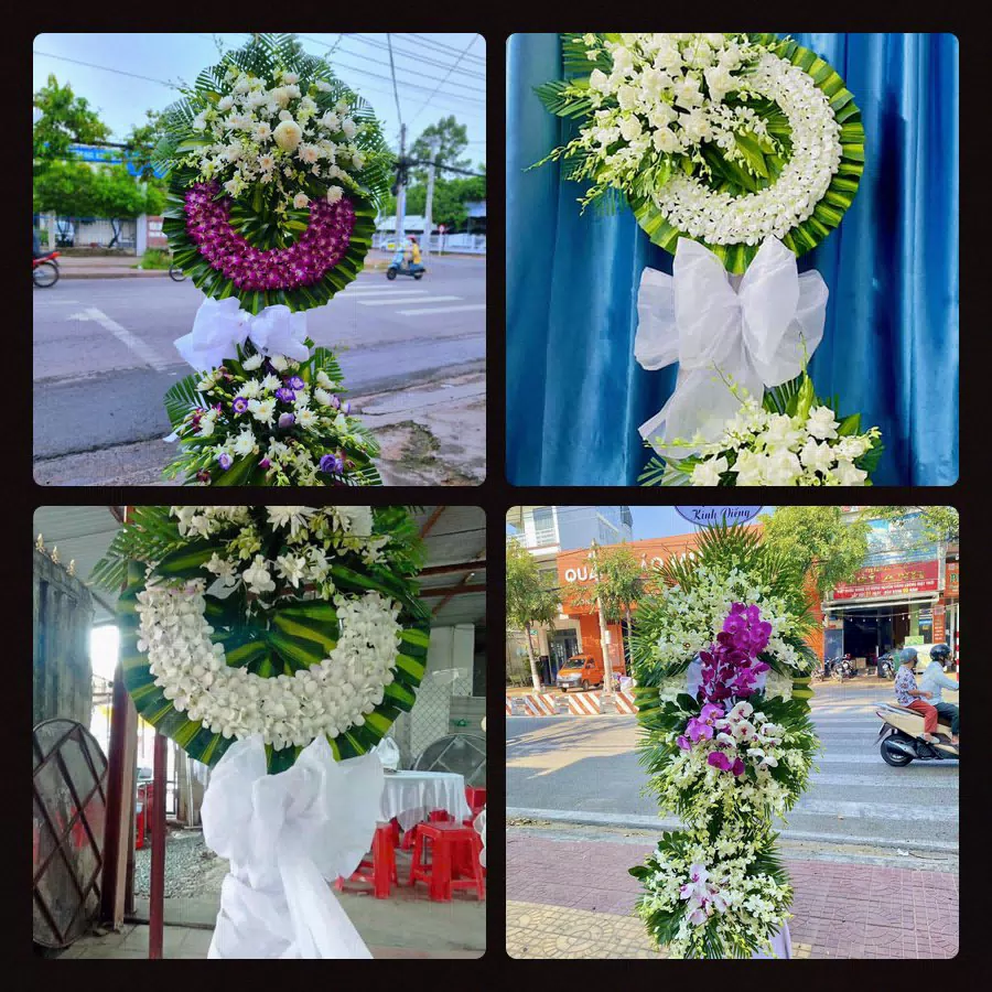 Đặt Vòng Hoa Đám Tang tại Sông Cầu, Huyện Đồng Hỷ
