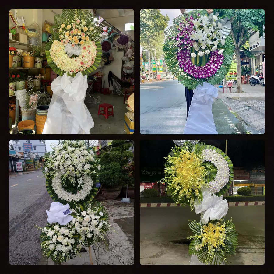 Đặt Vòng Hoa Đám Tang tại Tân Nghĩa, Huyện Hàm Tân