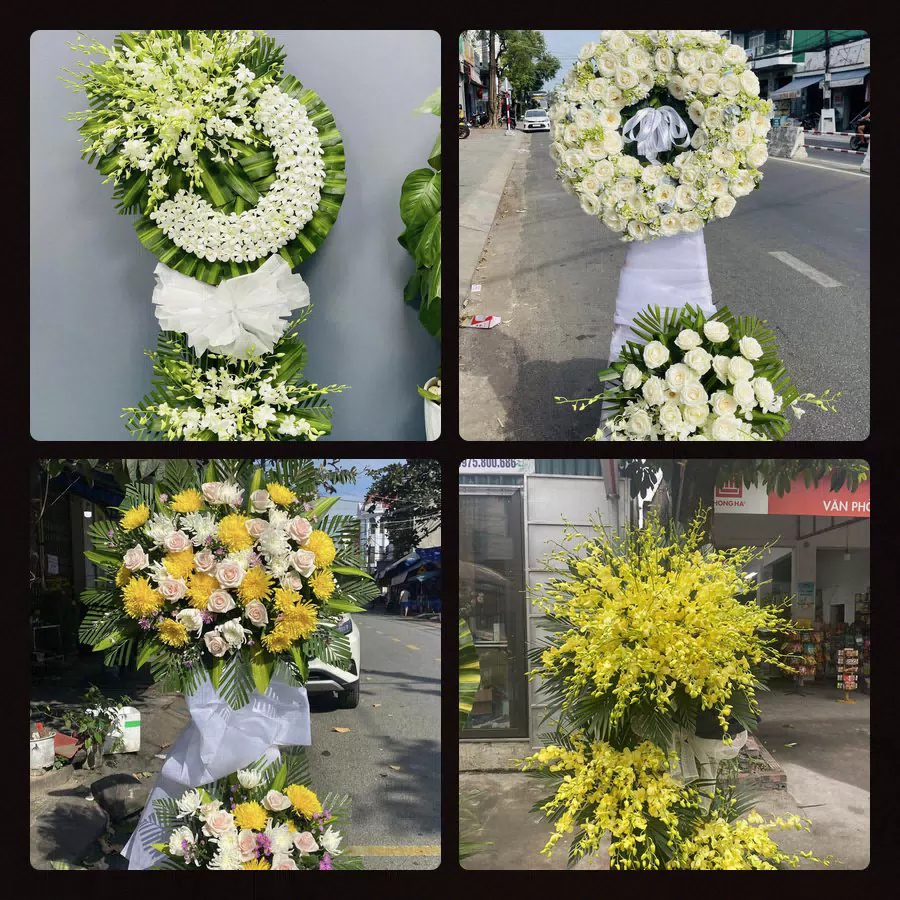 Đặt Vòng Hoa Đám Tang tại Thành phố Thuận An, Bình Dương