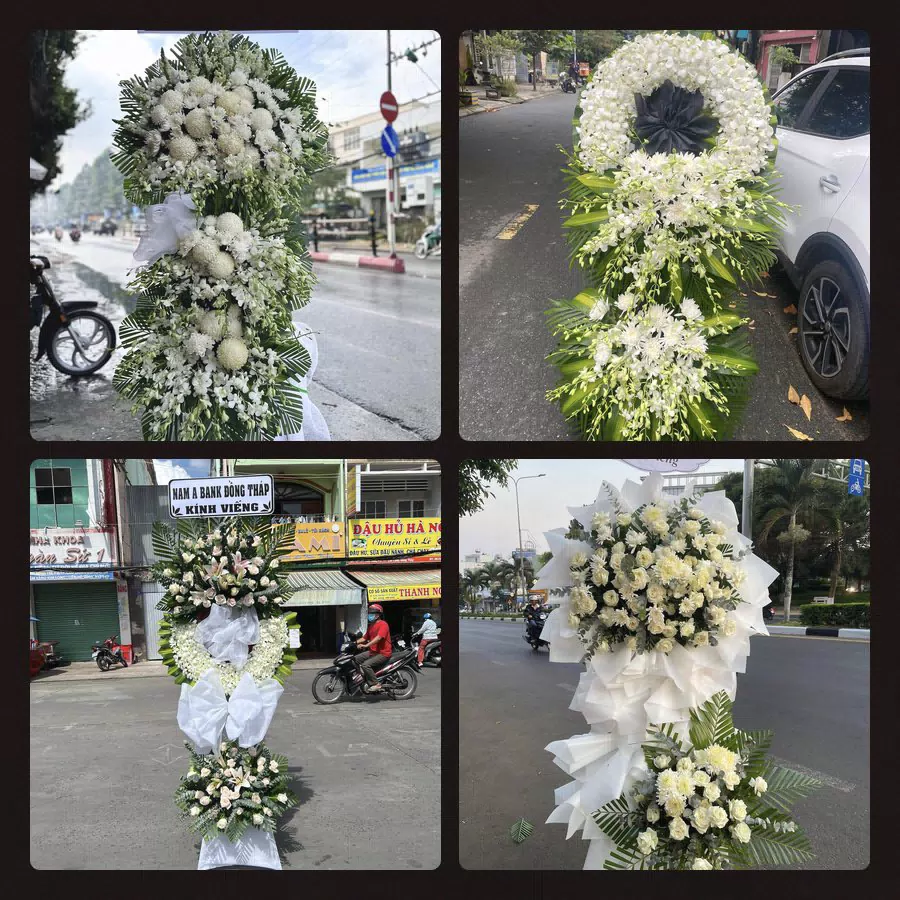 Đặt Vòng Hoa Đám Tang tại Xã Bình Mỹ, An Giang