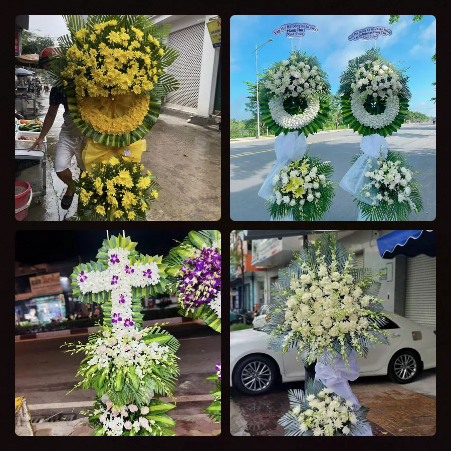 Đặt Vòng Hoa Tang Lễ tại Cô Tô, Huyện Tri Tôn