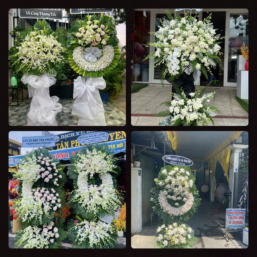 Đặt Vòng Hoa Tang Lễ tại Long Giao, Huyện Cẩm Mỹ