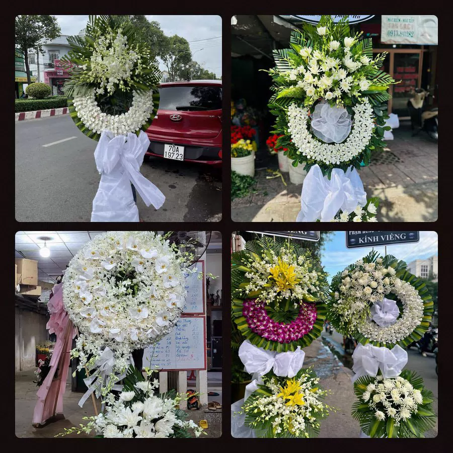 Đặt Vòng Hoa Tang Lễ tại Phường Dĩ An, TP.HCM