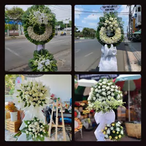 Đặt Vòng Hoa Tang Lễ tại Phường Long Nguyên, TP.HCM