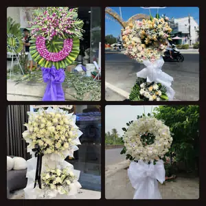 Đặt Vòng Hoa Tang Lễ tại Phường Rạch Dừa, TP.HCM