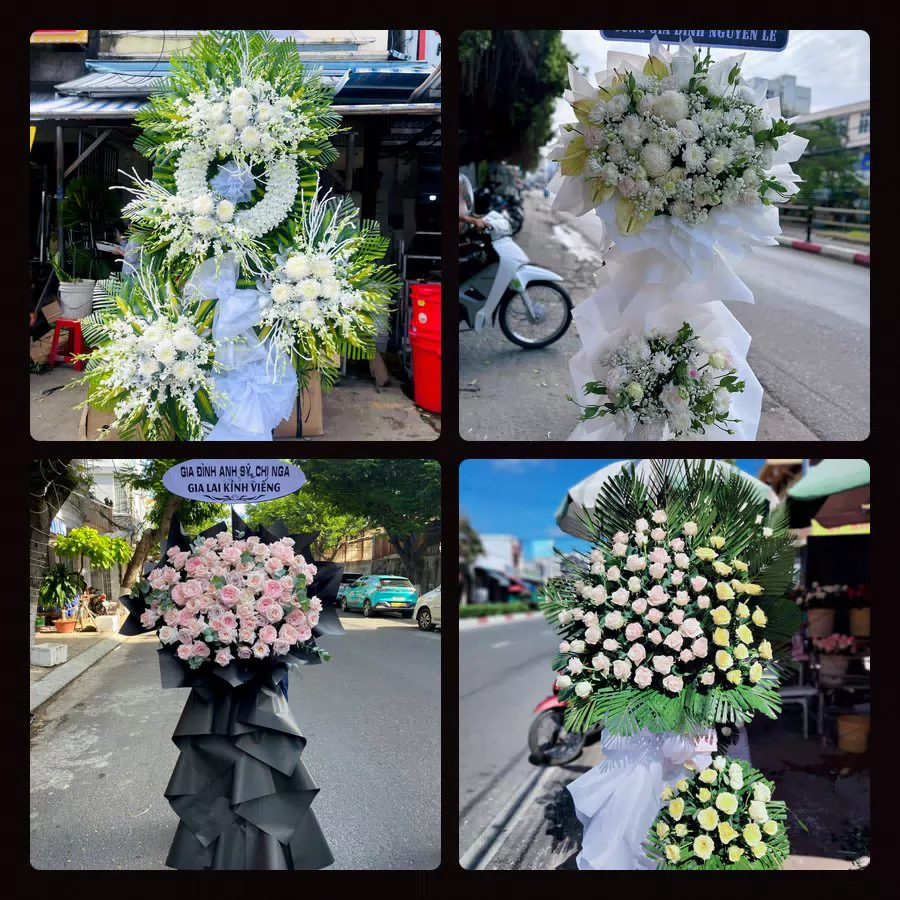 Đặt Vòng Hoa Tang Lễ tại Phường Vị Thanh, Cần Thơ
