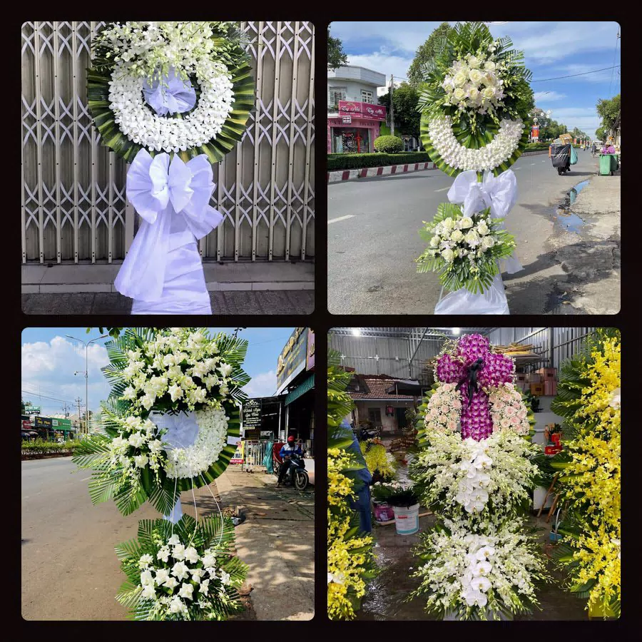 Đặt Vòng Hoa Tang Lễ tại Thành phố Dĩ An, Bình Dương