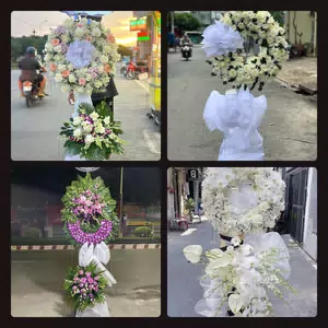 Đặt Vòng Hoa Tang Lễ tại Thành phố Long Xuyên, An Giang
