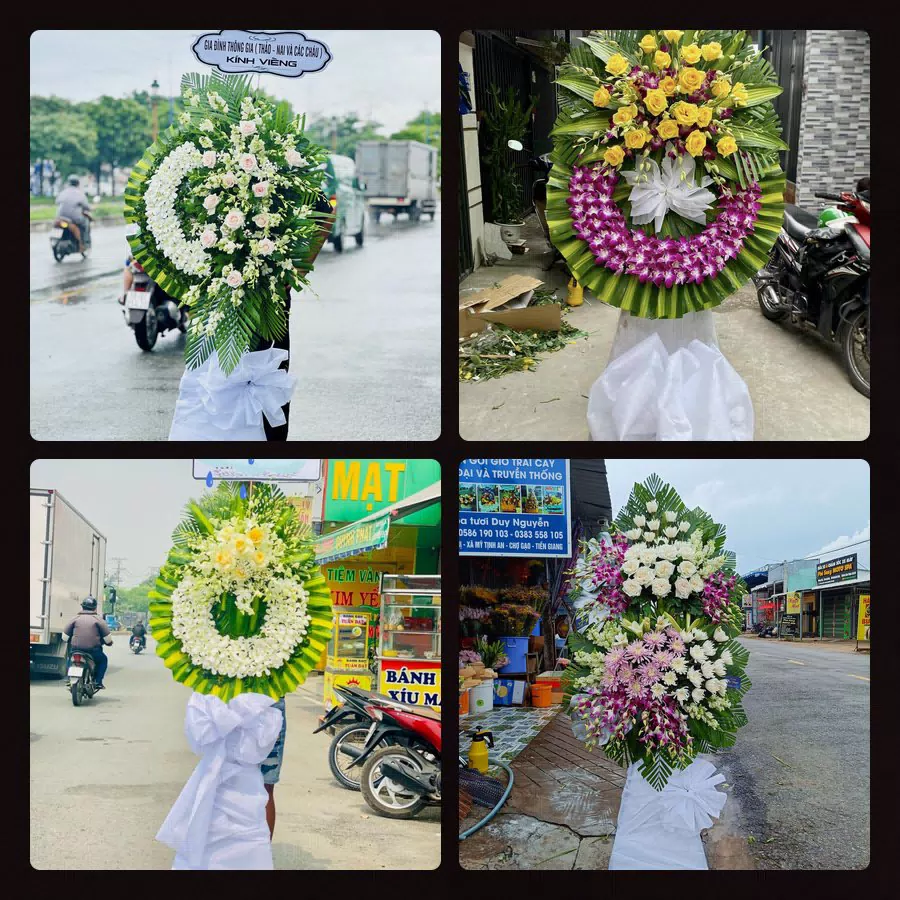 Đặt Vòng Hoa Tang Lễ tại Xã Nghĩa Dân, Hưng Yên
