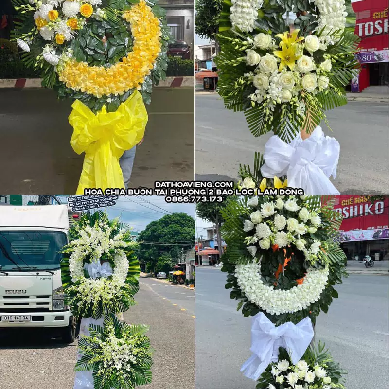 Đặt Vòng Hoa Viếng tại Phường 2 Bảo Lộc, Lâm Đồng