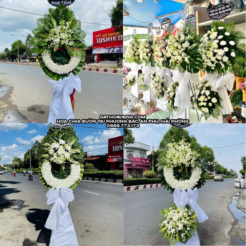 Đặt Vòng Hoa Viếng tại Phường Bắc An Phụ, Hải Phòng