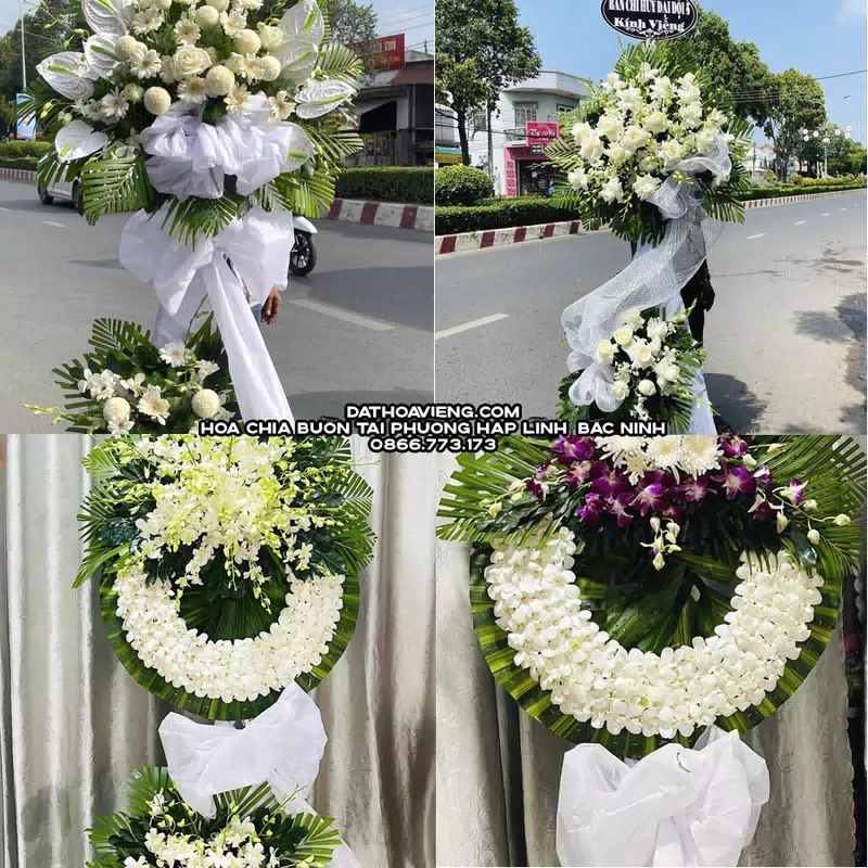 Đặt Vòng Hoa Viếng tại Phường Hạp Lĩnh, Bắc Ninh
