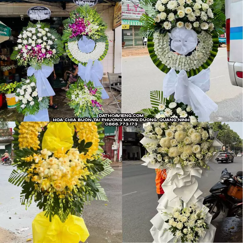 Đặt Vòng Hoa Viếng tại Phường Mông Dương, Quảng Ninh