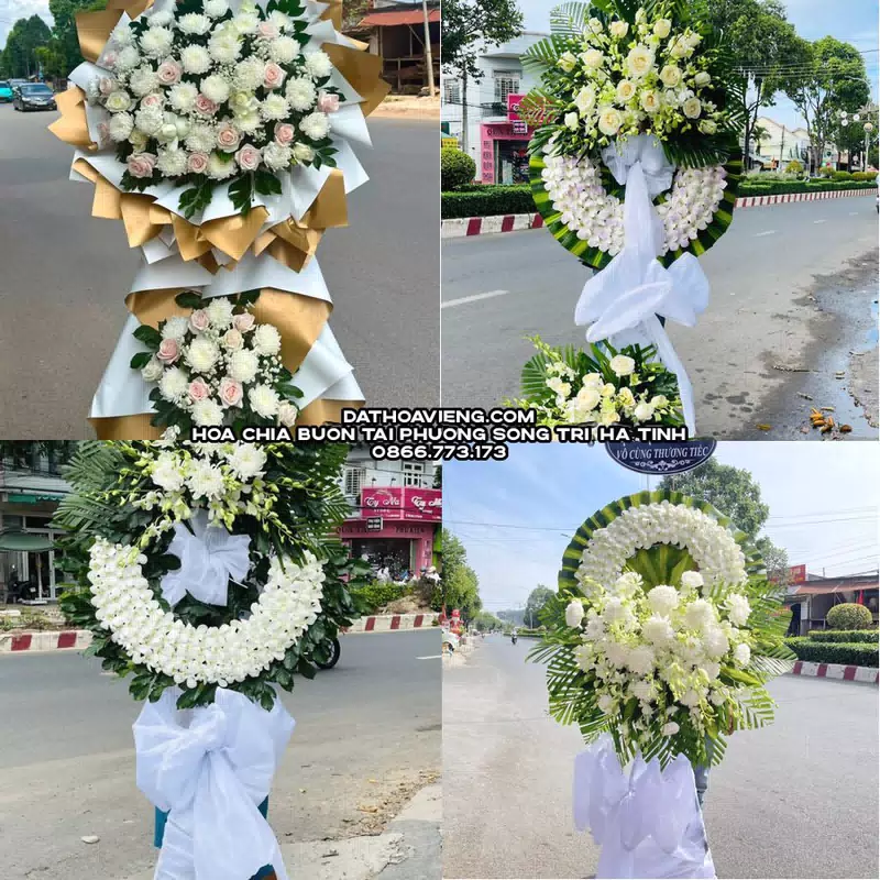 Đặt Vòng Hoa Viếng tại Phường Sông Trí, Hà Tĩnh