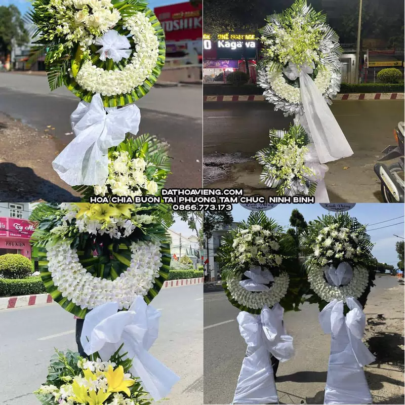 Đặt Vòng Hoa Viếng tại Phường Tam Chúc, Ninh Bình