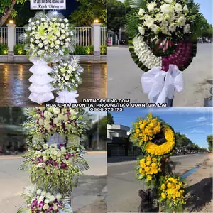 Đặt Vòng Hoa Viếng tại Phường Tam Quan, Gia Lai