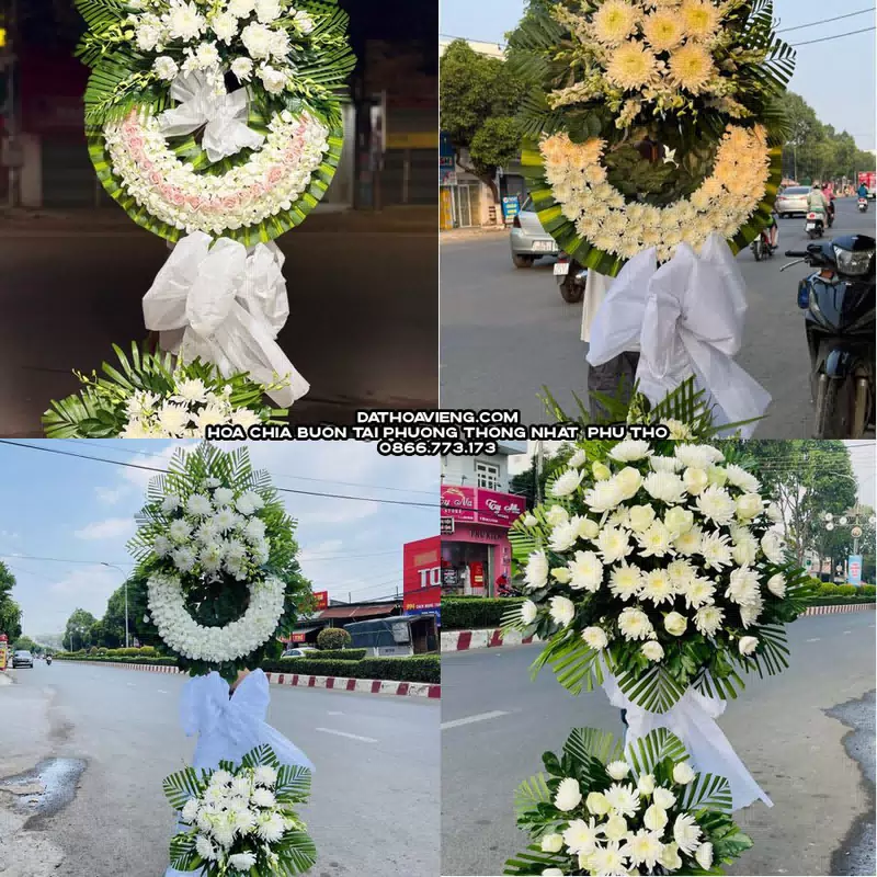 Đặt Vòng Hoa Viếng tại Phường Thống Nhất, Phú Thọ