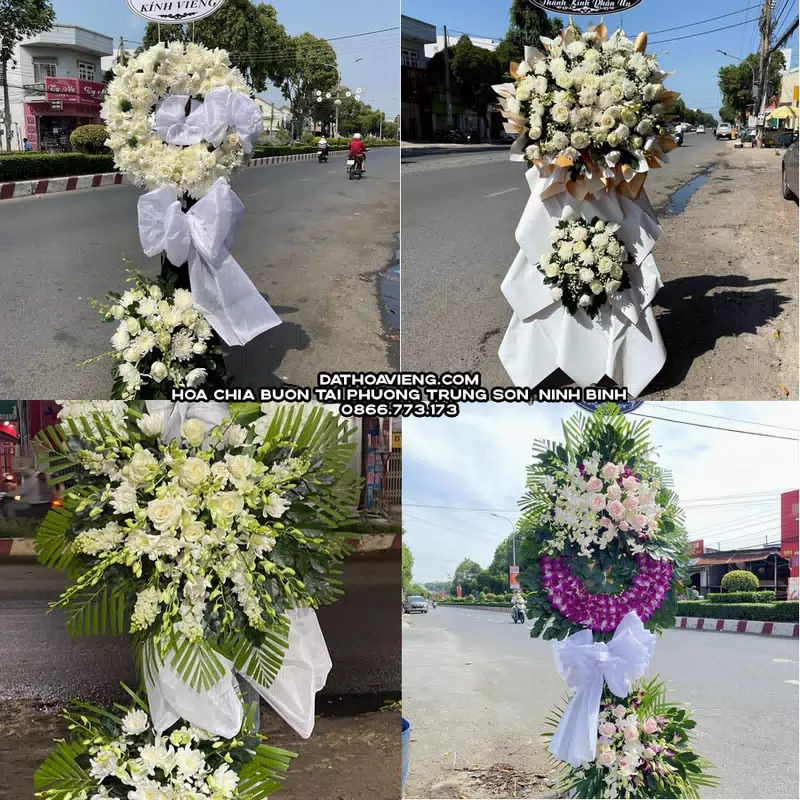 Đặt Vòng Hoa Viếng tại Phường Trung Sơn, Ninh Bình