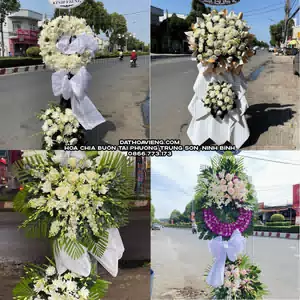 Đặt Vòng Hoa Viếng tại Phường Trung Sơn, Ninh Bình