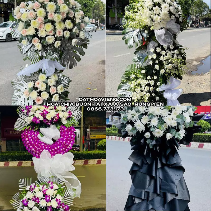Đặt Vòng Hoa Viếng tại Xã A Sào, Hưng Yên