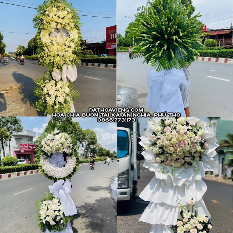 Đặt Vòng Hoa Viếng tại Xã An Nghĩa, Phú Thọ