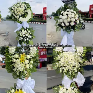 Đặt Vòng Hoa Viếng tại Xã An Quang, Hải Phòng
