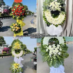 Đặt Vòng Hoa Viếng tại Xã Ba Gia, Quảng Ngãi