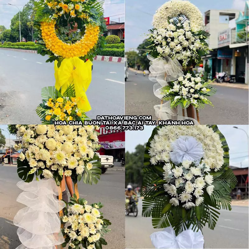 Đặt Vòng Hoa Viếng tại Xã Bác Ái Tây, Khánh Hòa