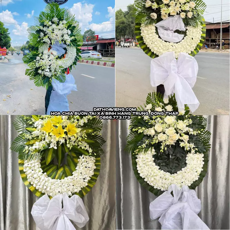 Đặt Vòng Hoa Viếng tại Xã Bình Hàng Trung, Đồng Tháp