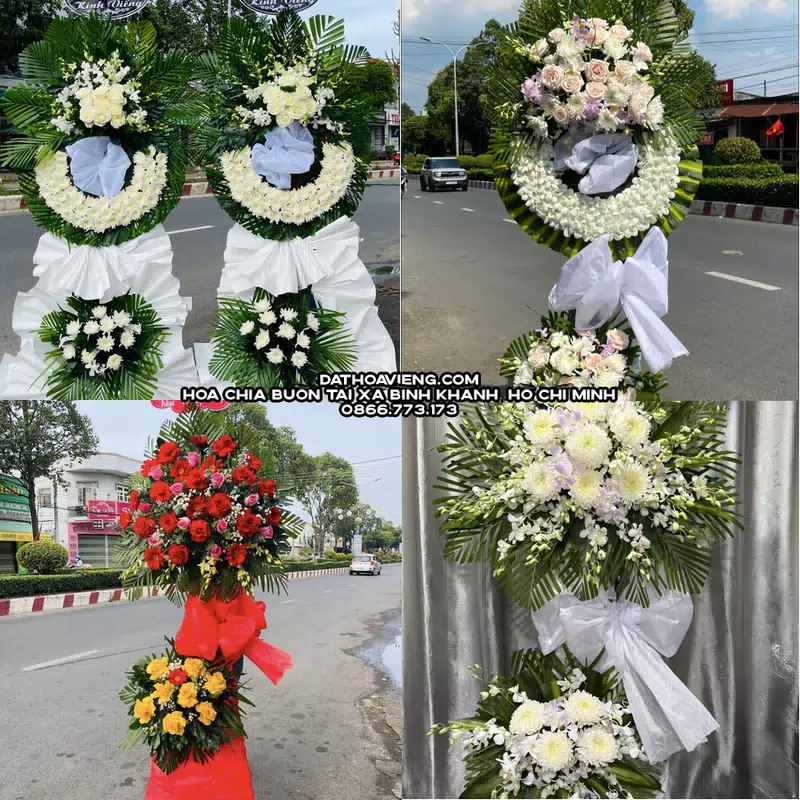Đặt Vòng Hoa Viếng tại Xã Bình Khánh, Hồ Chí Minh