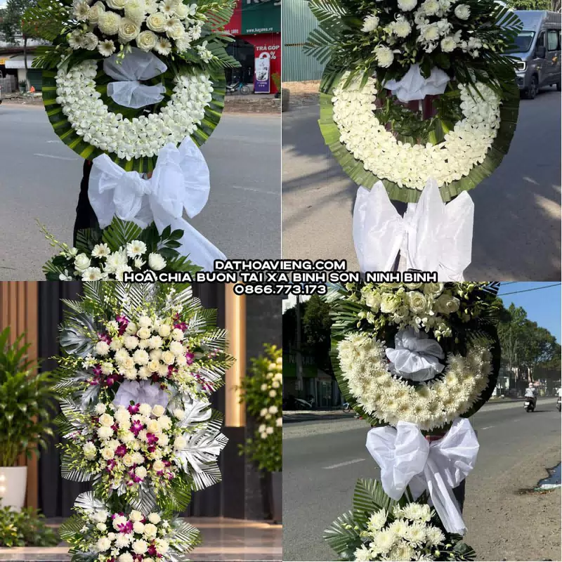 Đặt Vòng Hoa Viếng tại Xã Bình Sơn, Ninh Bình
