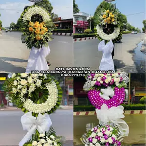 Đặt Vòng Hoa Viếng tại Xã Cam An, Khánh Hòa