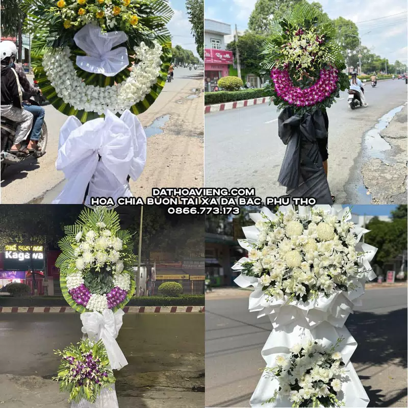 Đặt Vòng Hoa Viếng tại Xã Đà Bắc, Phú Thọ