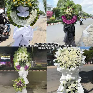 Đặt Vòng Hoa Viếng tại Xã Đà Bắc, Phú Thọ