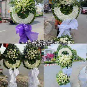 Đặt Vòng Hoa Viếng tại Xã Đất Mới, Cà Mau