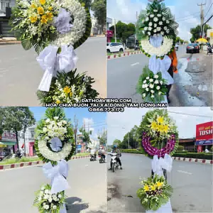 Đặt Vòng Hoa Viếng tại Xã Đồng Tâm, Đồng Nai